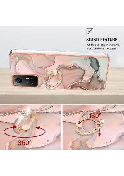 Xiaomi Redmi Not 12S 4g 360 &deg; Dönebilir Halka Mermer Darbeye (Yurt Dışından) modelleri