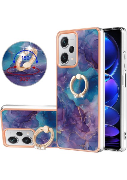 Xiaomi Redmi Için Not 12 Pro Artı Tampon Mermer Darbeye Tpu 360 &deg; (Yurt Dışından)