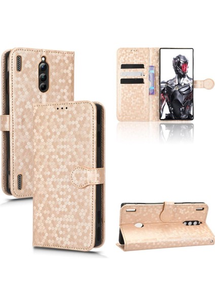 Zte Nubia Kırmızı Sihirli 8 Pro Manyetik Toka Deri Cüzdan Kapak (Yurt Dışından)