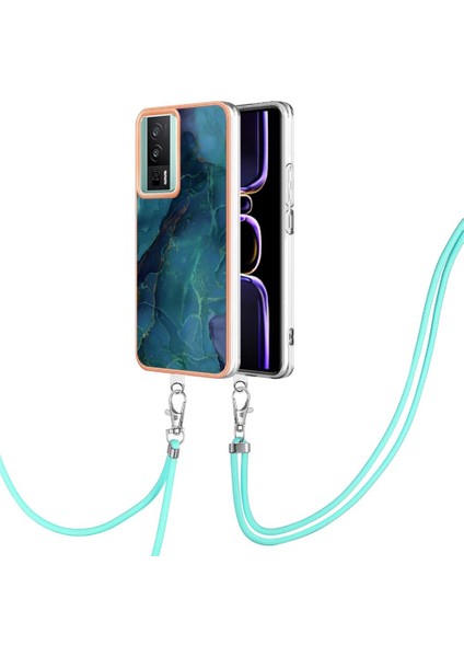 Xiaomi Poco F5 Pro 5g Yumuşak Tpu Tampon Kapak Mermer Ayrılabilir (Yurt Dışından)