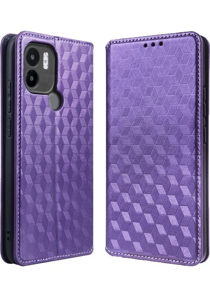 Xiaomi Redmi A1 Artı Pu Deri 3D Desen Cüzdan Kart Yuvaları (Yurt Dışından)