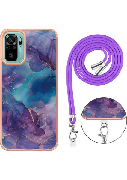 Xiaomi Redmi Için Not 10 4g/not 10S Mermer Kapak Yumuşak Tpu Tampon (Yurt Dışından) indirimleri