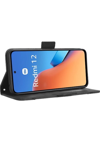 Xiaomi Redmi Için 12 4g Ayarlanabilir Ayrılabilir Kart Tutucu Manyetik Kapatma (Yurt Dışından)