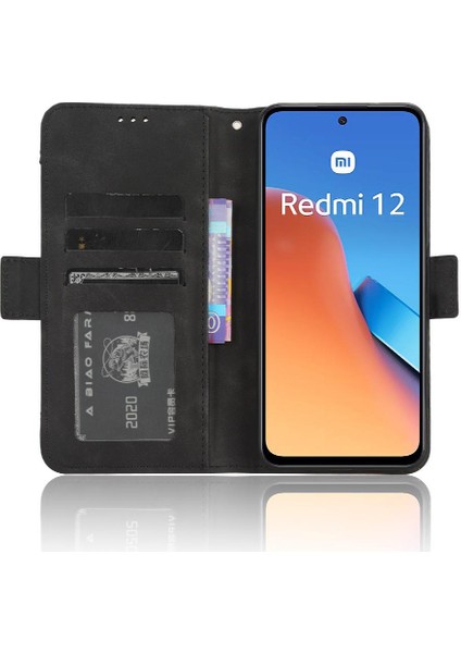 Xiaomi Redmi Için 12 4g Ayarlanabilir Ayrılabilir Kart Tutucu Manyetik Kapatma (Yurt Dışından)