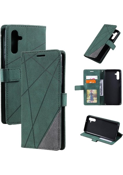 Samsung Galaxy Case 5g Kart Tutucu Için Kickstand Darbeye Cüzdan Pu (Yurt Dışından)