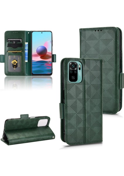 Xiaomi Redmi Not 10 4g Görüntüleme Standı 3 Kart Tutucu Cüzdan Flip (Yurt Dışından)