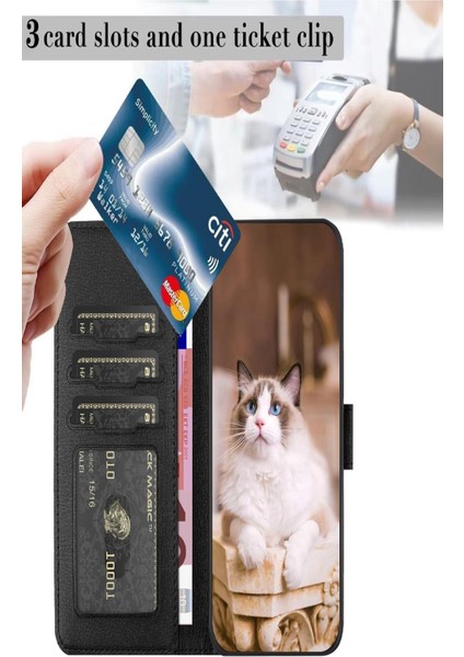 Iphone 11 Için Pro Max Karikatür Kedi Telefon Kılıfı Deri Kılıf (Yurt Dışından) modelleri
