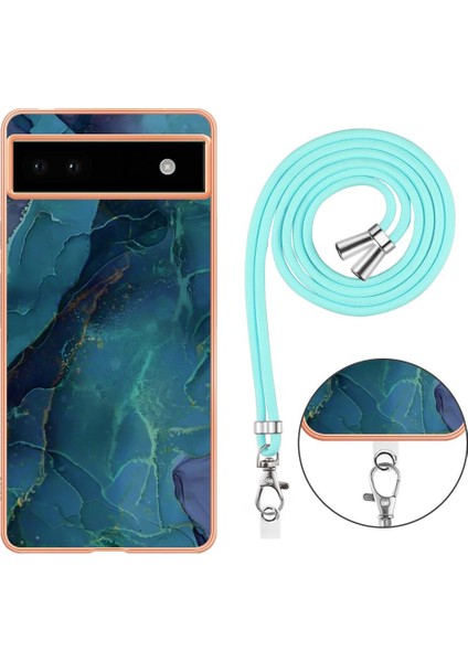 Google Piksel 6A 5g Ayrılabilir Kayış Crossbody Kordon Yumuşak Tpu Için Kılıf (Yurt Dışından) modelleri