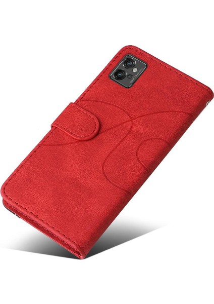 Motorola G32 Için Kart Yuvası Standı Kickstand Koruyucu Iki Renkli (Yurt Dışından) modelleri