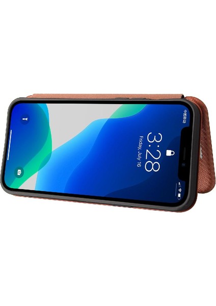 IPhone 13 Için Kılıf Pro Max Deri Folio Flip Case ile Tam Koruma (Yurt Dışından)