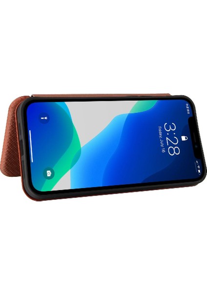 IPhone 13 Için Kılıf Pro Max Deri Folio Flip Case ile Tam Koruma (Yurt Dışından)