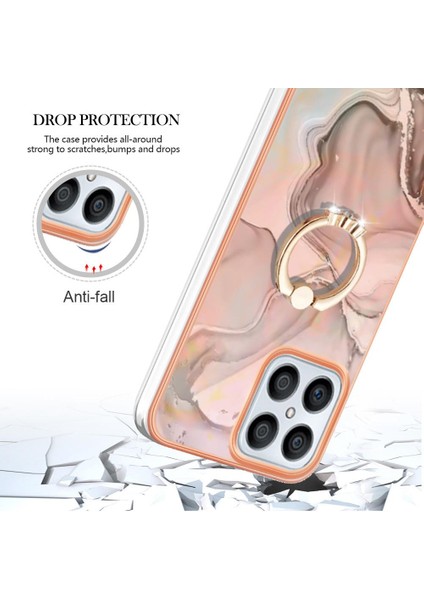 Onur X8 4g Tampon Için Kılıf 360 &deg; Dönebilir Halka Mermer Darbeye Tpu (Yurt Dışından) fiyatları