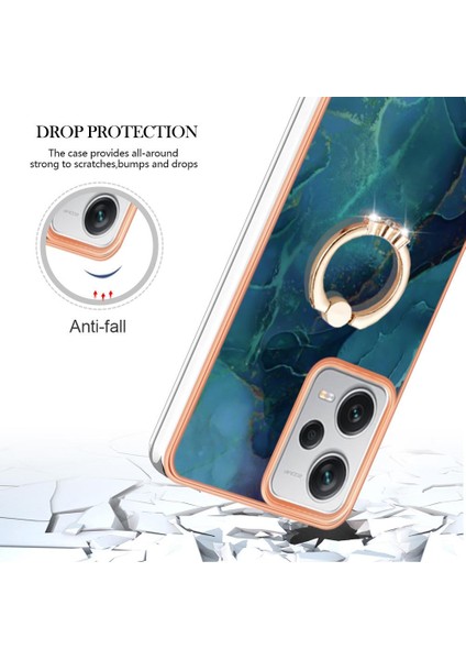 Xiaomi Redmi Için Not 12 Pro Artı Tampon Mermer Darbeye Tpu 360 &deg; (Yurt Dışından) modelleri