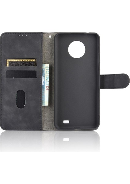 Kart ile Oukitel C19 Tam Koruma Deri Folio Flip Case Için Kılıf (Yurt Dışından) indirimleri