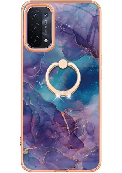 Oppo A93 5G/A93S 5g Tampon Için Kılıf 360 &deg; Dönebilir Yüzük Mermer Darbeye (Yurt Dışından) fiyatları