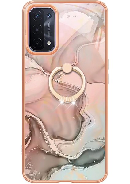 Oppo A93 5G/A93S 5g Tampon Için Kılıf 360 &deg; Dönebilir Yüzük Mermer Darbeye (Yurt Dışından) fiyatları