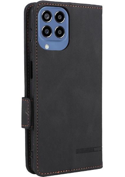 Samsung Galaxy M33 Için Kılıf Kart Tutucu Kickstand ile Tam Koruma (Yurt Dışından) modelleri