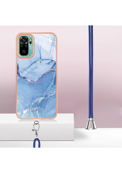 Xiaomi Redmi Için Not 10 4g/not 10S Mermer Kapak Yumuşak Tpu Tampon (Yurt Dışından) indirimleri