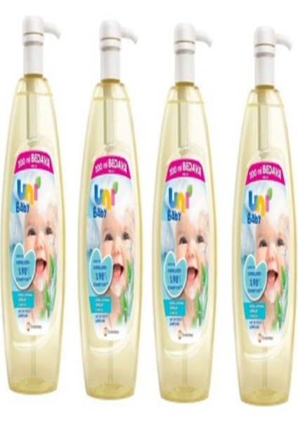 Unı Baby Şampuan 900 ml x 4ADET