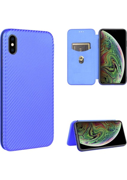 Kart Tutucu Kickstand Tam Koruma Kartı ile iphone X/xs Için Kılıf (Yurt Dışından)