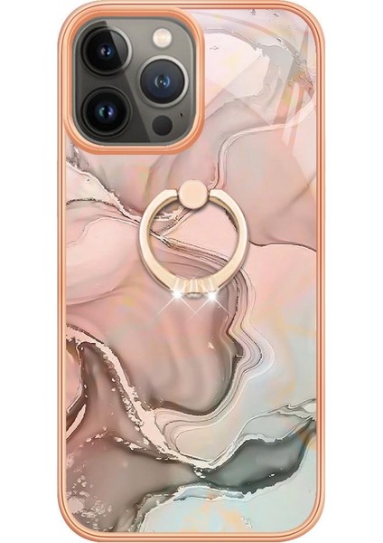 IPhone 13 Için Kılıf Pro Max Mermer Darbeye Tpu Silikon 360 &deg; Dönebilir (Yurt Dışından)
