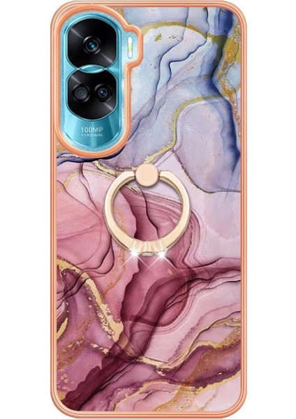 Onur Için Kılıf 90 Lite 5g Tampon 360 &deg; Dönebilir Halka Mermer Darbeye Tpu (Yurt Dışından) fiyatları