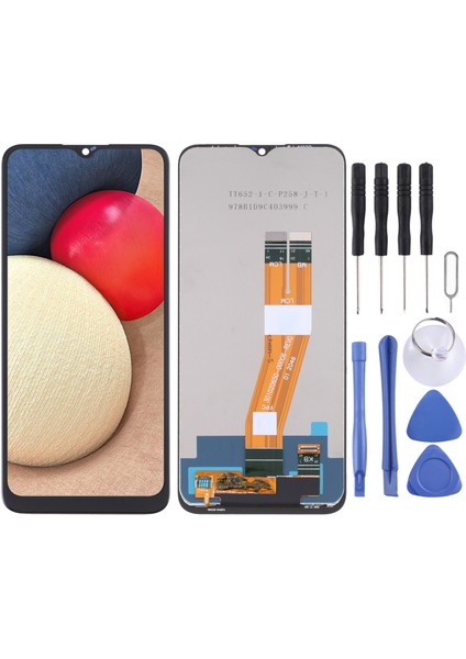 Samsung Galaxy A02S A025G Için Oem LCD Ekran Digitizer ile Us Edition Tam Embly (Yurt Dışından)