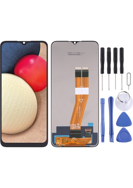 Samsung Galaxy A02S Için Oem LCD Ekran Digitizer Tam Embly (Yurt Dışından)