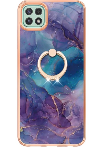 Samsung Galaxy A22 5g Tampon 360 &deg; Dönebilir Halka Mermer Tpu Için Kılıf (Yurt Dışından) fiyatları