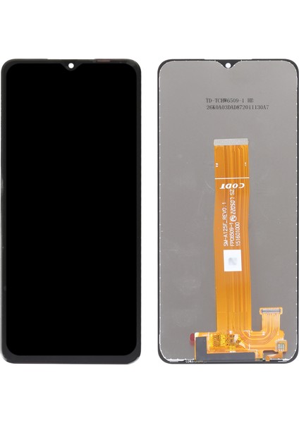 Samsung Galaxy A12/A12 NACHO/A02 SM-A125 SM-A127 SM-A127 Için Oem LCD Ekran Sayısallaştırıcı Tam Embly (Yurt Dışından)
