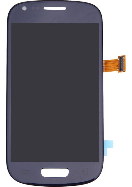 Galaxy Siii Mini / I8190 Için Süper Amoled LCD Ekran Digitizer Tam Embly (Mavi) (Yurt Dışından)