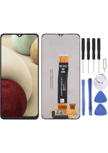 Samsung Galaxy A12 Nacho SM-A127F Için LCD Ekran Dijitalleştirici Tam Embly (Yurt Dışından)
