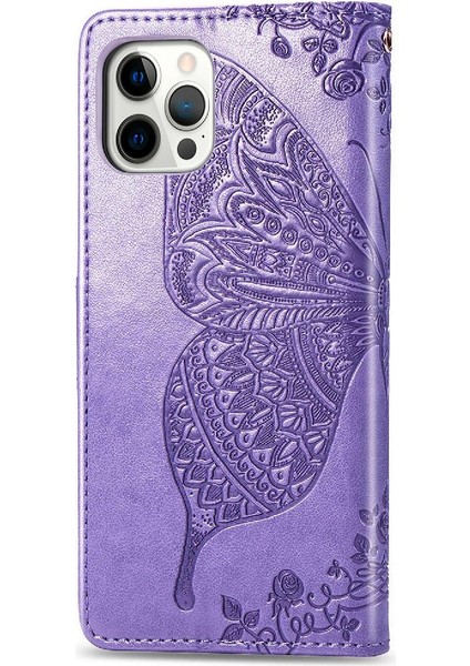 IPhone 12 / 12 Pro Kanat Cüzdan Iş Çok Renkli Kelebek (Yurt Dışından) indirimleri