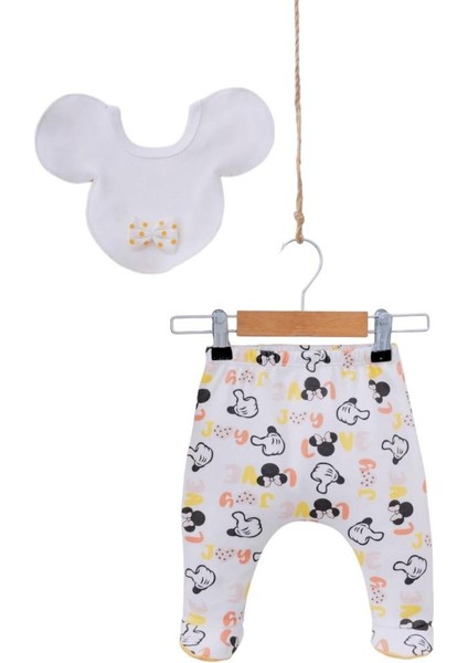 Kız Bebek Takım 5'li Bebek Zıbın Takım Mickey Mouse 0-3 Ay modelleri
