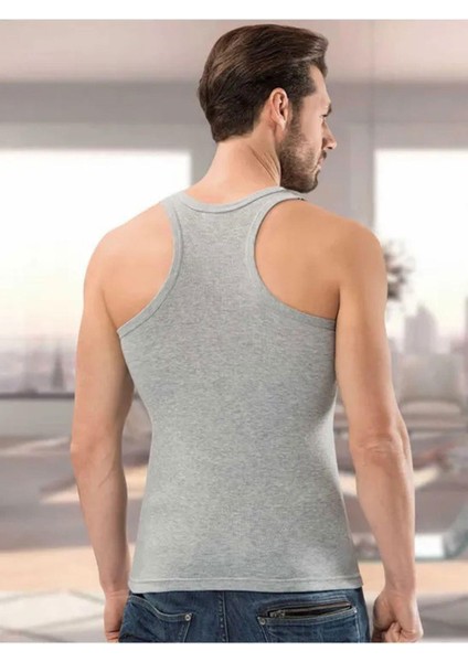 Erkek Ribana Sporcu Askılı Atlet 1106 - 3 Adet