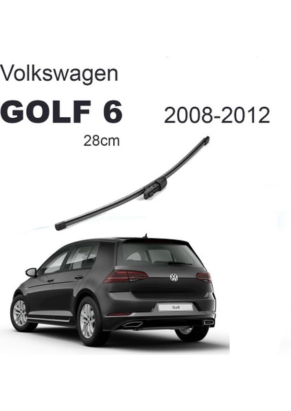 Vw Golf 6 Arka Silecek Süpürgesi 2008-2012