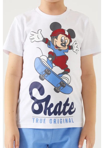 Mickey Mouse Erkek Çocuk Bermuda Takım