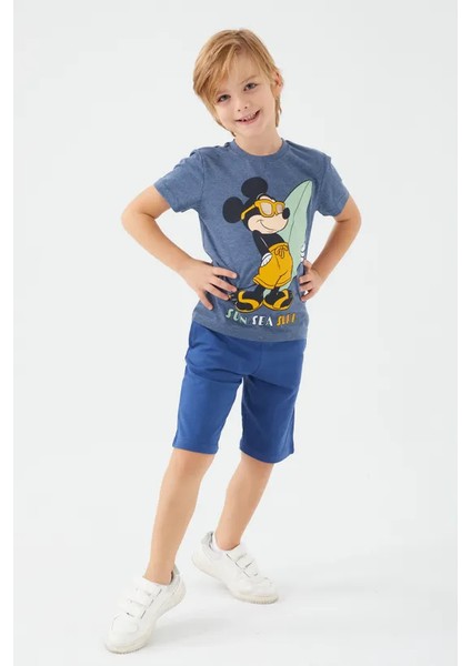 Mickey Mouse Erkek Çocuk Bermuda Takım