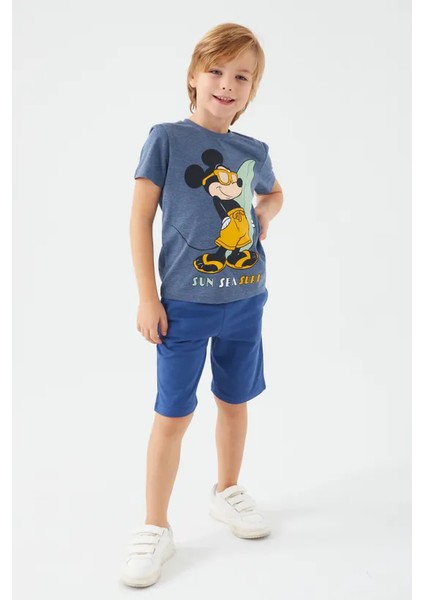 Mickey Mouse Erkek Çocuk Bermuda Takım