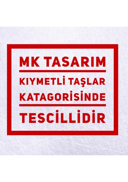 MK Tasarım Gerçek Inci - Gerçek Apatit Taşı Bileklik MK.025.001