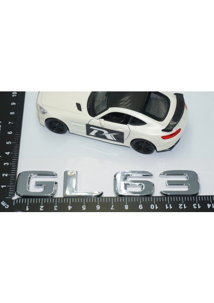 GL63 Bagaj Krom Abs 3m 3D Yazı Logo Benz Ile Uyumlu