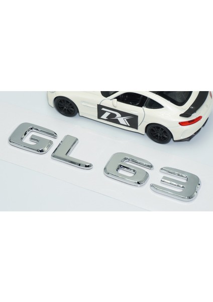 GL63 Bagaj Krom Abs 3m 3D Yazı Logo Benz Ile Uyumlu