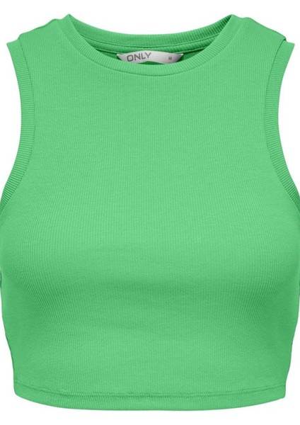 Only Onlvılma S/l Cropped Tank Top Jrs Noos 15282771 Yeşil modelleri