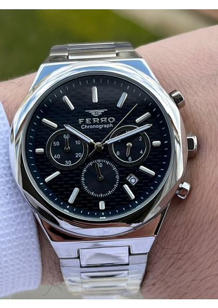 Çelik Kordon Iç Fonksiyonları Aktif Chronograph 30 mt Su Geçirmez Erkek Kol Saat EFM31458-A3 fiyatları
