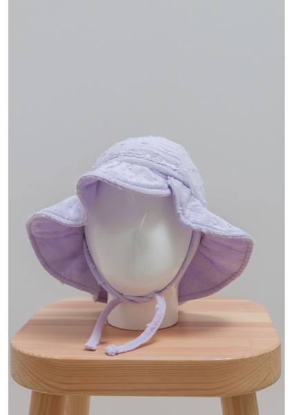 Cotton Garden Summer Collection %100 Pamuk Müslin Kız Çocuk Şapka