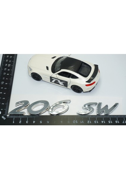 206 Sw Bagaj 3m 3D Yazı Logo Amblem Peugeot Ile Uyumlu fırsatları