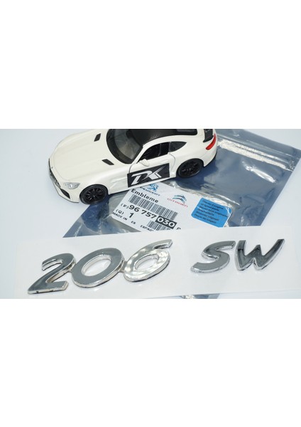 206 Sw Bagaj 3m 3D Yazı Logo Amblem Peugeot Ile Uyumlu indirimleri