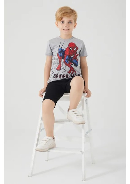 Spıder-Man Erkek Çocuk Bermuda Takım