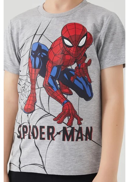 Spıder-Man Erkek Çocuk Bermuda Takım