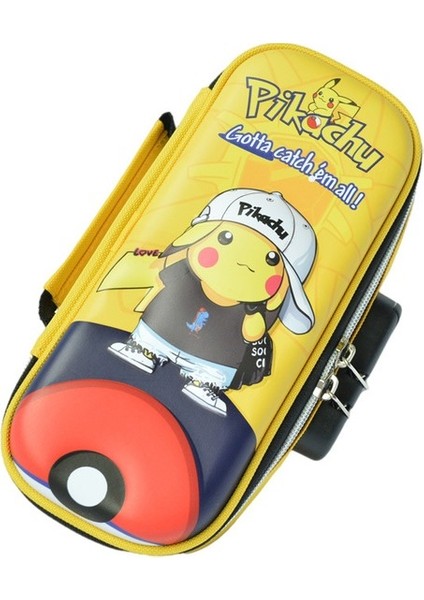 Karikatür Şifreli Kilit Kalem Kutusu Büyük Kapasiteli Karikatür Anime Kalem Kutusu (Yurt Dışından)